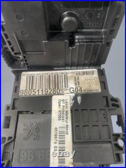 09-16 Citroen C4 Battery Fuse Box Module Power Distribution Unit 9805119280 G04 09-16 Citroen C4 Battery Fuse Box Module Power Distribution Unit 9805119280 G04