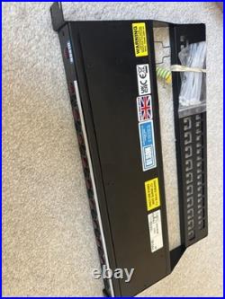 10 Way 19? 1U Horizontal Rack Mount Individually Fused/Neon Facing IEC 60320 C13