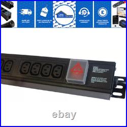 10way Vertical PDU IEC C19 32A Plug