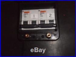125 amp Rubber Box Power Distro Distribution unit DJ, Sound system 63a RCD