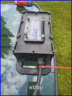 16A 400V Power Distro / Site Distribution Box RCD PATTested 09/2025-ReadytoUse