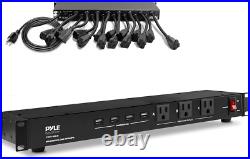 19-Outlet Rackmount PDU Power Strip 1U 19 Power Distribution Unit with Surge