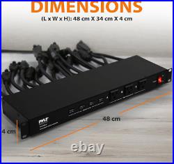 19-Outlet Rackmount PDU Power Strip 1U 19 Power Distribution Unit with Surge