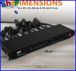 19-Outlet Rackmount PDU Power Strip 1U 19 Power Distribution Unit with Surge 19-Outlet Rackmount PDU Power Strip 1U 19 Power Distribution Unit with Surge