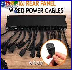 19-Outlet Rackmount PDU Power Strip 1U 19 Power Distribution Unit with Surge 19-Outlet Rackmount PDU Power Strip 1U 19 Power Distribution Unit with Surge
