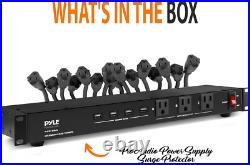 19-Outlet Rackmount PDU Power Strip 1U 19 Power Distribution Unit with Surge