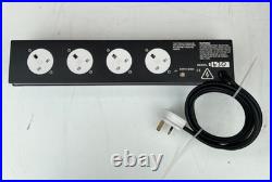 19 rack EMO E630 power distribution panel / PDU / distro / 4 x UK 13A sockets