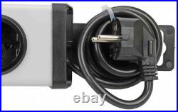 1 pcs 3 Gang Power Distribution Unit