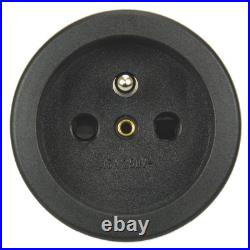 1 pcs Type E French 5 Gang Power Distribution Unit, 1.5m Cable, 16A, 250 V