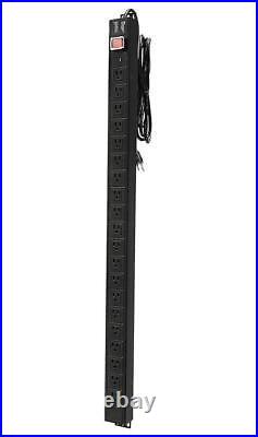 20 Way Vertical Rack Power Distribution Unit / PDU Uk PDU-UK-20B 20 Way Vertical Rack Power Distribution Unit / PDU Uk PDU-UK-20B