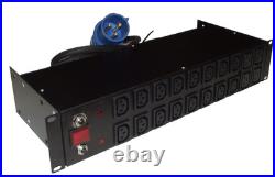 20 way PDU (16 IEC C13 + 4 C19) 32 AMP 19 Horizontal 2U With Circuit Breakers 20 way PDU (16 IEC C13 + 4 C19) 32 AMP 19 Horizontal 2U With Circuit Breakers