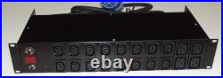 20 way PDU (16 IEC C13 + 4 C19) 32 AMP 19 Horizontal 2U With Circuit Breakers 20 way PDU (16 IEC C13 + 4 C19) 32 AMP 19 Horizontal 2U With Circuit Breakers