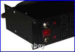 20 way PDU (16 IEC C13 + 4 C19) 32 AMP 19 Horizontal 2U With Circuit Breakers 20 way PDU (16 IEC C13 + 4 C19) 32 AMP 19 Horizontal 2U With Circuit Breakers