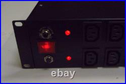 20 way PDU (16 IEC C13 + 4 C19) 32 AMP 19 Horizontal 2U With Circuit Breakers 20 way PDU (16 IEC C13 + 4 C19) 32 AMP 19 Horizontal 2U With Circuit Breakers