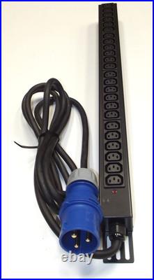24 way IEC C13 PDU 32 AMP VERTICAL MOUNT FOR 19 Server Cabinets