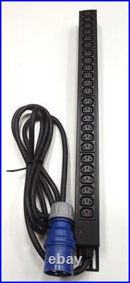 24 way IEC C13 PDU 32 AMP VERTICAL MOUNT FOR 19 Server Cabinets