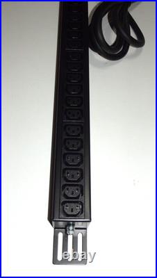 24 way IEC C13 PDU 32 AMP VERTICAL MOUNT FOR 19 Server Cabinets