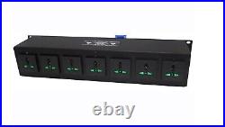 2U 16amp Rack Mount PDU with Power Monitor Pair of C-FORM Sockets