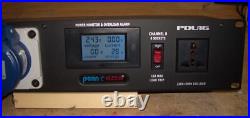 2U 16amp Rack Penn Elcom PDU16 with Power Monitor C/W Mains Lead 2U 16amp Rack Penn Elcom PDU16 with Power Monitor C/W Mains Lead