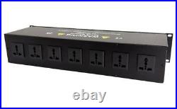 2U 32A AC Rack Mount PDU with 8x Universal Sockets PDU16-UN32 2U 32A AC Rack Mount PDU with 8x Universal Sockets PDU16-UN32