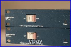2 x TSL MDU14-B-32A Rack PDU 14-Way Power Distribution Units 32A PowerCON HC