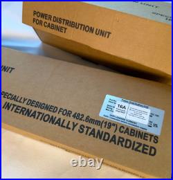 2x 19 1U Rack PDU 16A IEC309 Commando 12x C13 230V 3m Lead