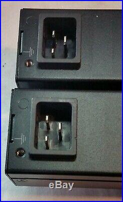 2x APC by Schneider Electric Metered Rack AP8858NA3 20-Outlets PDU READ DESCRIPT