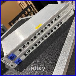 2x Ex-BBC Radio Studio DEGA MDU/PDU 1U 12x IEC Mains Power Distribution Units 2x Ex-BBC Radio Studio DEGA MDU/PDU 1U 12x IEC Mains Power Distribution Units