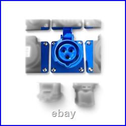 32A 3-Phase Power Distribution Box, event Distro 1 X 32A 5 Pin, 6 X 16A 3 pin