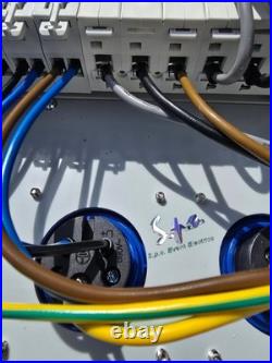 32A 3-Phase Power Distribution Box, event Distro 1 X 32A 5 Pin, 6 X 16A 3 pin