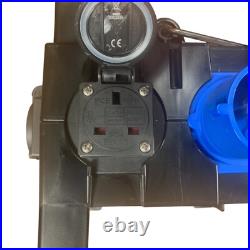 32A 3 Pin Plug to 4 x 16A + 2 x 13A Sockets With MCBs and RCD PCE POWER CUBE 32A 3 Pin Plug to 4 x 16A + 2 x 13A Sockets With MCBs and RCD PCE POWER CUBE