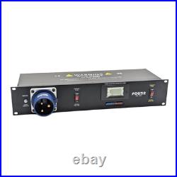 32A Power Distro. 8 x Powercon Outputs. 2 x Banks of 16A. 4 Powercons Per Bank 32A Power Distro. 8 x Powercon Outputs. 2 x Banks of 16A. 4 Powercons Per Bank