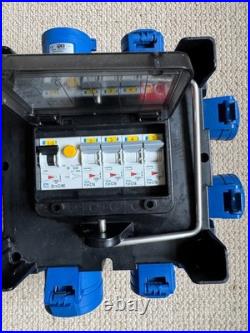 32Amp 3Pin Plug/Socket to 4 x 16Amp Sockets 230V PCE Distribution Cube 9030182