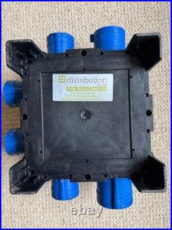 32Amp 3Pin Plug/Socket to 4 x 16Amp Sockets 230V PCE Distribution Cube 9030182