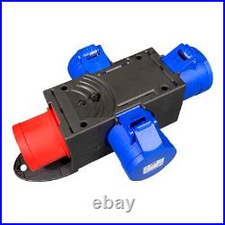 32Amp 5Pin Plug to 3 x 32Amp 3Pin 230V Sockets PCE ST Anton Power Distribution 32Amp 5Pin Plug to 3 x 32Amp 3Pin 230V Sockets PCE ST Anton Power Distribution