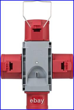 32Amp 5Pin Plug to 3 x 32Amp 5Pin 415V Sockets Power Distribution Splitter