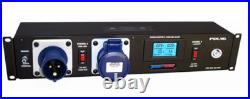 32 Amp 2U Rackmount Power Distro. 32A Ceeform In/Out, 8 powerCon Socket 32 Amp 2U Rackmount Power Distro. 32A Ceeform In/Out, 8 powerCon Socket