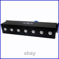 32 Amp 2U Rackmount Power Distro. 32A Ceeform In/Out, 8 powerCon Socket 32 Amp 2U Rackmount Power Distro. 32A Ceeform In/Out, 8 powerCon Socket