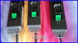 3X 12 way MAYFLEX 540-740 Power Distribution Unit Horizontal or Vertical