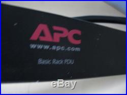 3 Unit APC Basic Rack-Mount PDU AP7530 AP7830 120 V 16A 24 NEMA 5-20