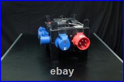 400V 3-Phase Power Distribution Box 6x 16A 230V Outlets 5 Pin IP44