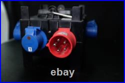 400V 3-Phase Power Distribution Box 6x 16A 230V Outlets 5 Pin IP44