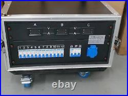 60KW Power Distribution Box 18 Ways 32A Waterproof Output Power Distributor