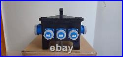 63Amp 415V Power Distribution Distro Box 9 Various Outputs IP65 RCBO Protected 63Amp 415V Power Distribution Distro Box 9 Various Outputs IP65 RCBO Protected