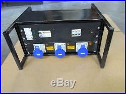 63 amp cee form 3 phase power distro / distribution unit to 3 x 32 amp single