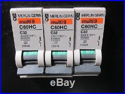 63 amp cee form single phase power distro / distribution unit to 3 x 32 amp