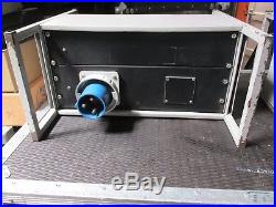 63 amp cee form single phase power distro / distribution unit to 3 x 32 amp