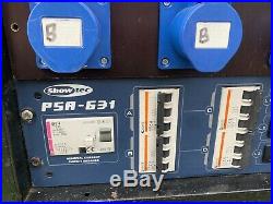 63amp 3 Phase Main Power Distribution Distro Box. Stage, Site, Event Panel Board