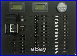 AC/DC POWER DISTRIBUTION PANEL, 29+ POSITION Blue Sea Circuit Breaker Switches