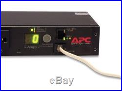 AP7900B APC Rack PDU, Switched, 1U, 15A, 100/120V, (8)5-15